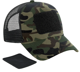 Casquette filet avec patch camo