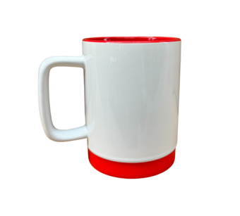 Mug base silicon rouge