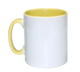 Mug Blanc et Jaune