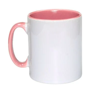 Mug Blanc et Rose